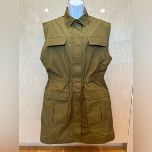 NWT ATHLETA Boundless Vest Acacia Olive Size M Sold Out in Store
